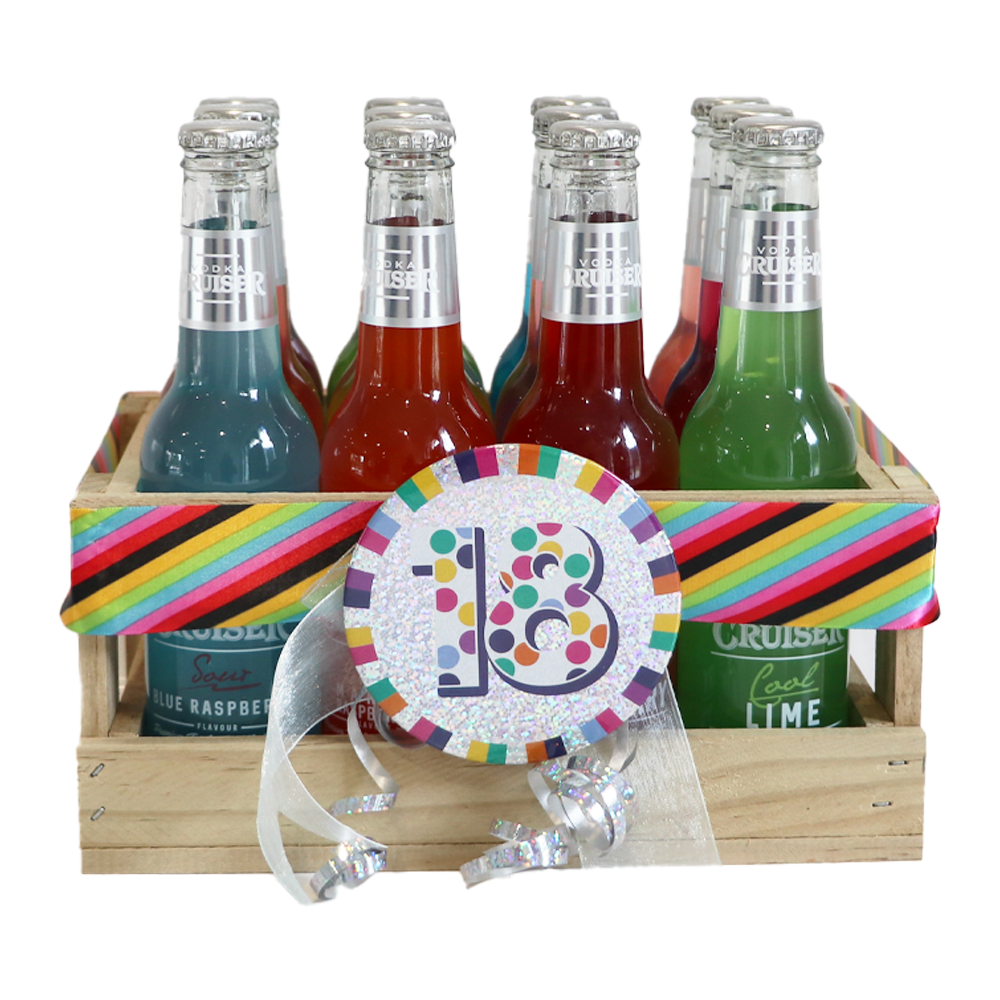 Birthday 18th Cruiser Taster Crate