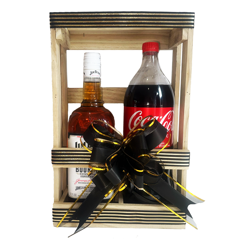 Jim Beam 1.125L and Coke Gift Crate