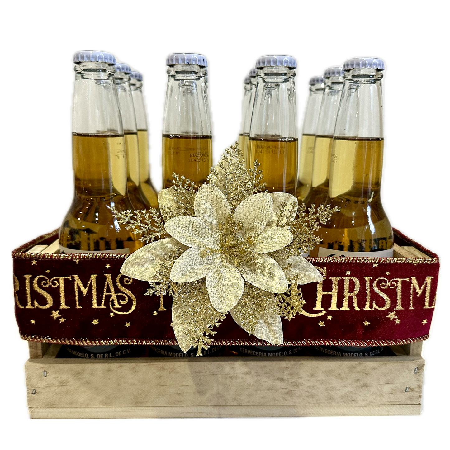 Corona Christmas Gift Crate