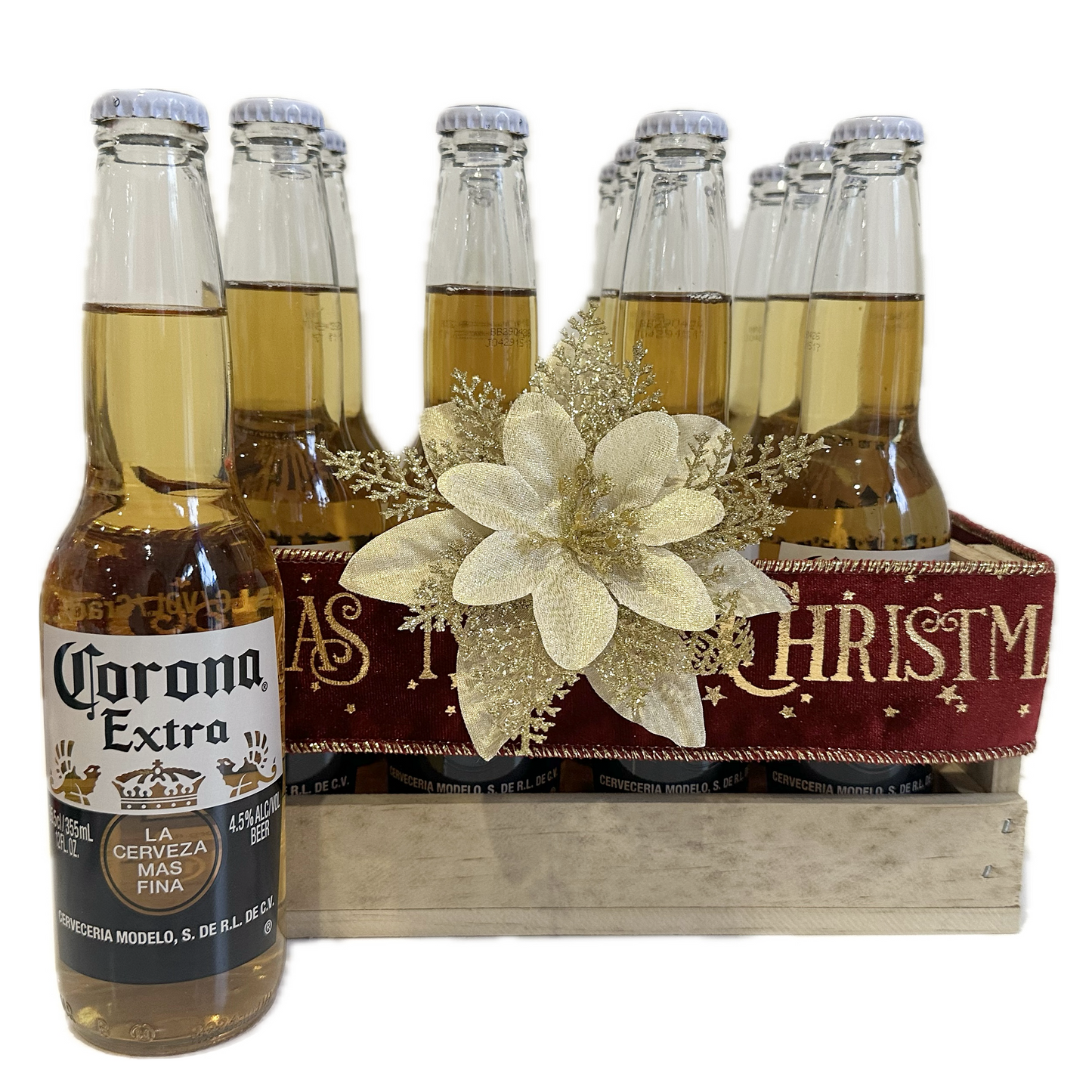 Corona Christmas Gift Crate
